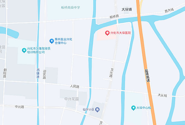 公司定位地图
