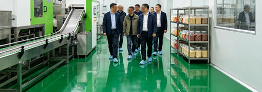 餐饮客户实地参观厂区