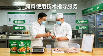 腌料使用技术指导服务